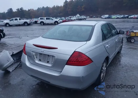 2007 Honda Accord 2.4 Ex из США, поврежденный, VIN 1HGCM567X7A229164